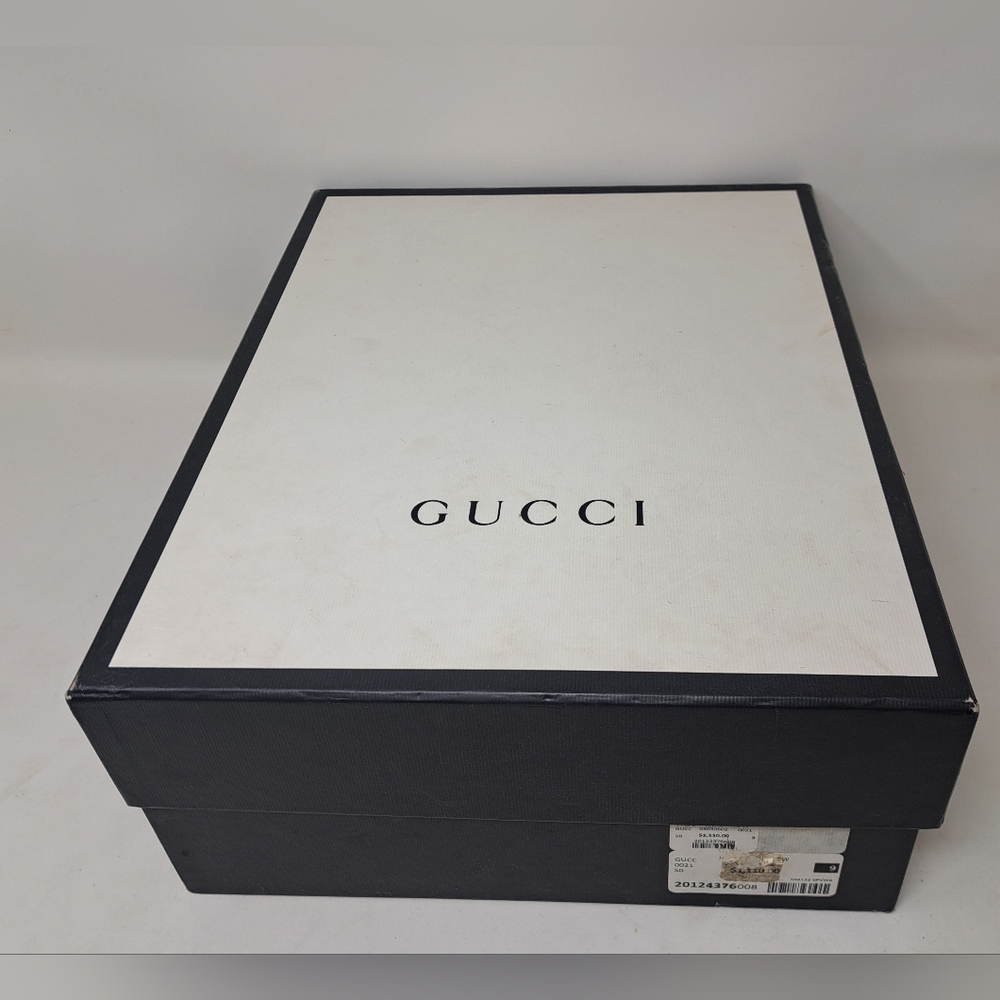 Gucci Men's Ultraspace Mid Top Sneakers Shoes Lace Up Velcro Strap Size 9 US - Picture 6 of 16